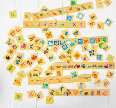 Лесная мастерская Деревянный сортер "Развиваем внимание и память"