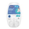 Chicco Бутылочка Well-Being Uni с силиконовой соской средний поток, 250 мл / цвет серый