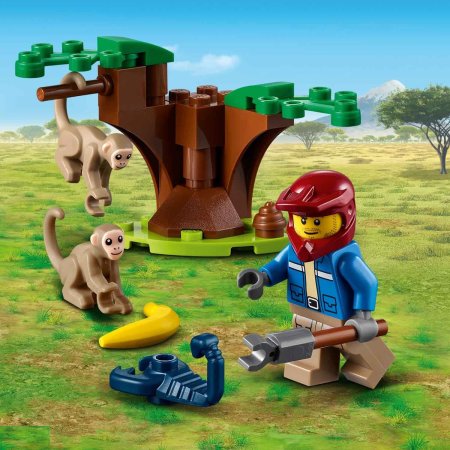 LEGO City Конструктор "Спасательный вездеход для зверей"