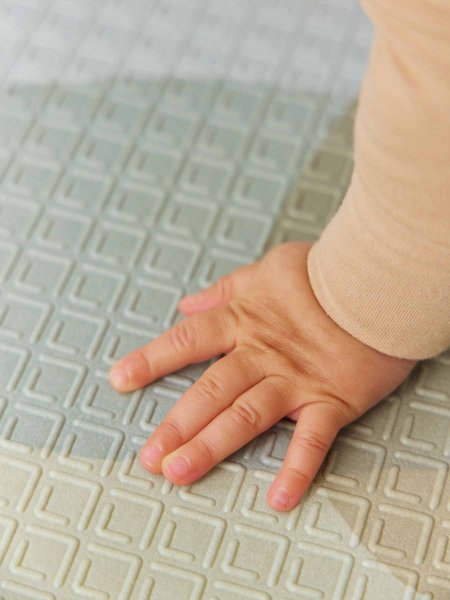 Happy Baby Складной развивающий коврик Soft Floor / цвет watercolor (разноцветный)