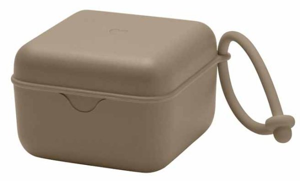 Bibs Контейнер для соски-пустышки Pacifier Box / цвет Dark Oak (коричневый)