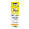 Chicco крем 0+ солнцезащитный минеральный SPF50+, 75 мл Baby Moments sun