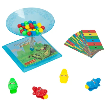 Развивающие игры Bondibon «ГОЛОДНЫЙ КРОКОДИЛ», BOX  25,5х6,5х25,5