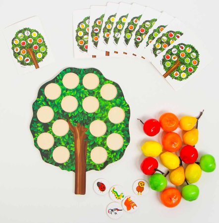 Лесная мастерская Головоломка со счётным материалом "Дерево"