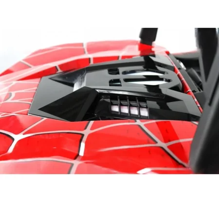 A707AA Электромобиль LUX NEW 4WD  (Красный Spider)