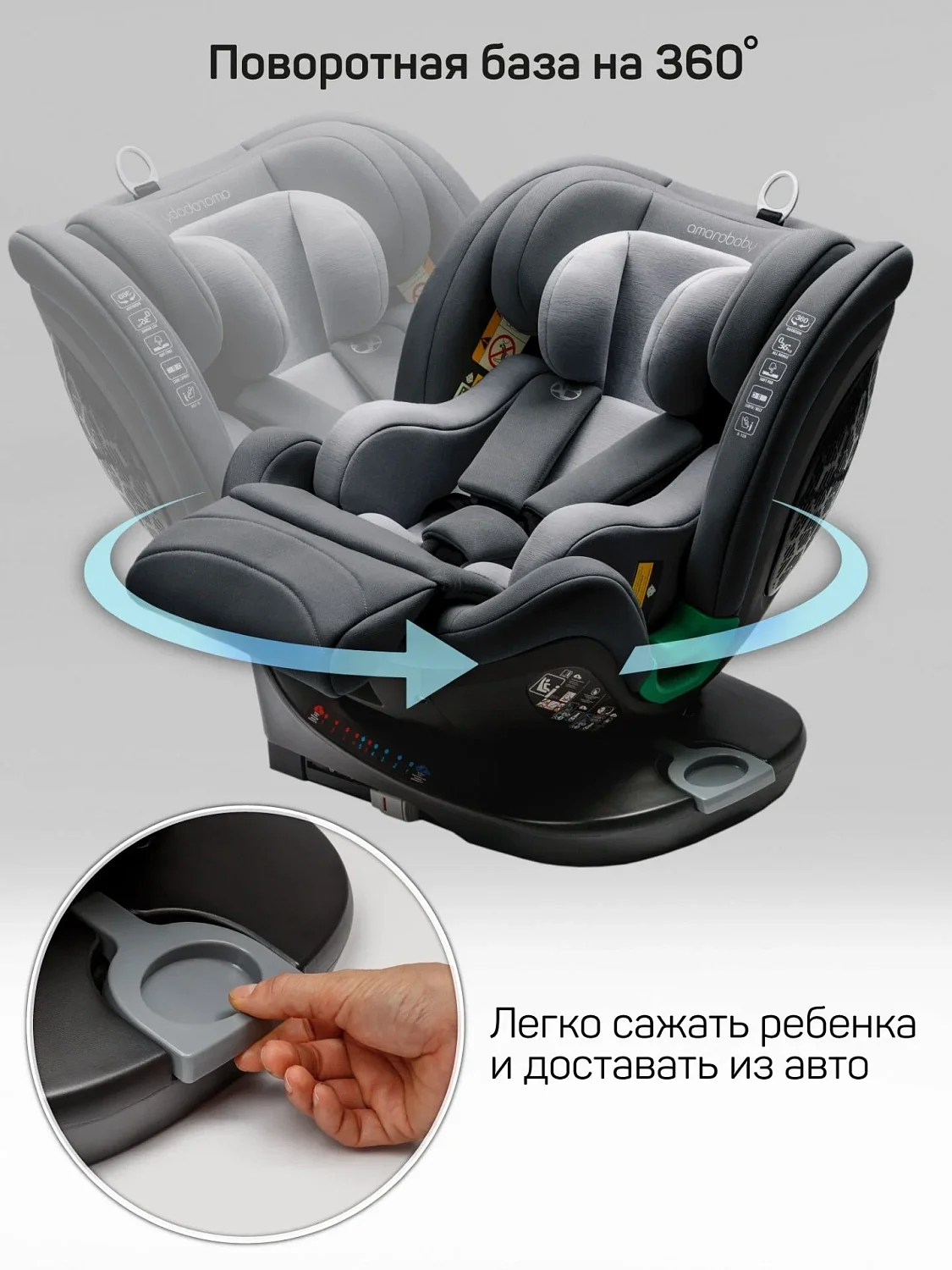 Amarobaby Автокресло Triumph, i-Size (0-36 кг)