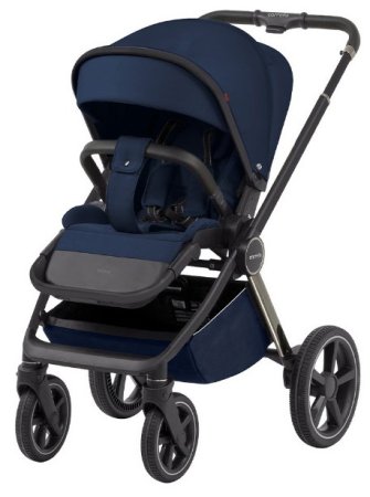 Carrello Коляска 2 в 1 Ultimo CRL-6511 2023 / цвет Arctic Blue (синий), на шасси Black Chrome