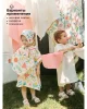 Платочки из 4-слойного муслина BUBA KIDS, 3 шт., Летний полдень/Пудра/Сливочный