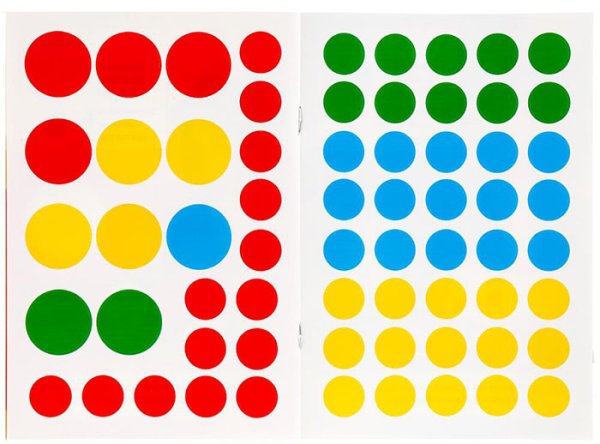 Умка Развивающая книга-активити с наклейками «Подбери по размеру. Больше-меньше»