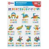 On Time Магнитный конструктор Весёлые кубики, 30 деталей / разноцветный
