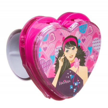 Bondibon Набор детской декоративной косметики Eva Moda, BOX 20,9*8,8*24,8 см; косметичка-браслет, тени для век