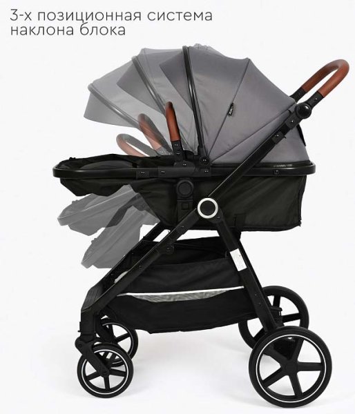 Tomix Коляска-трансформер Bonny / цвет Grey (серый)