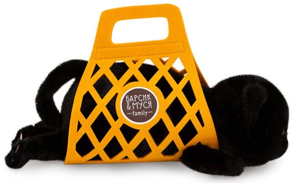 Orange Toys Мягкая игрушка "Кот Барсик черный", 56 см
