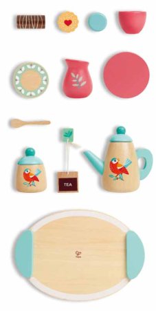 Hape Игровой набор "Время чаепития", 14 элементов