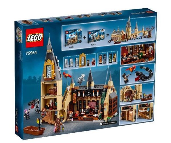 Lego Конструктор Гарри Поттер Большой зал Хогвартса