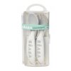 Beaba Эргономичные вилка и ложка Lot 2 Couverts Ergo 2 Age Mist