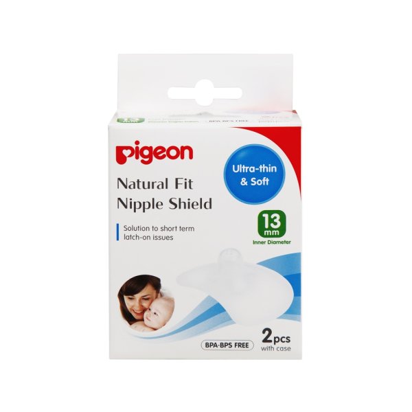 Фото товара PIGEON Накладки защитные силиконовые для кормления Natural Fit PIGEON