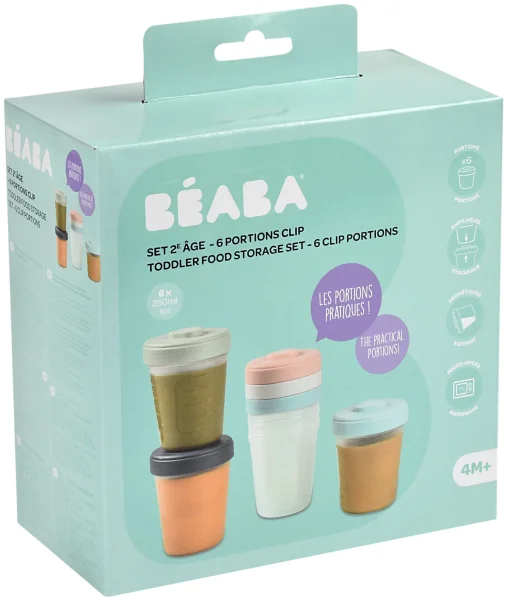 Набор из контейнеров 6X250ML 6 PORTIONS CLIP-6X250ML