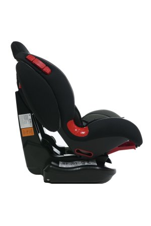 Bambini Moretti Детское автомобильное кресло BS-02 Isofix, 9-25 кг, цвет / карбон - черный