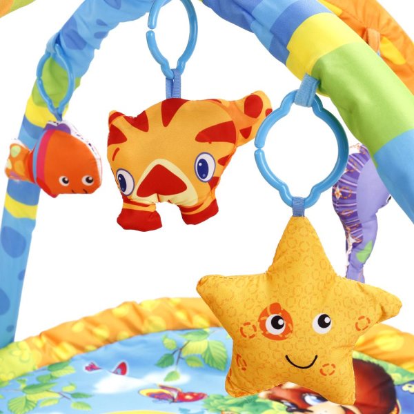 "Умка" Развивающий детский коврик Колобок с мягкими игрушками