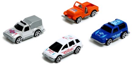 Грузовик «Автовоз», с 4 машинками