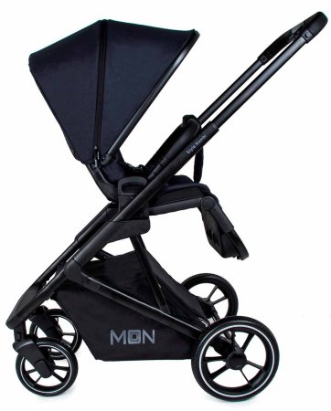 Moon Коляска 2 в 1 Style / цвет Navy Melange 2020 (темно-синий)