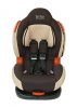 Bambino Moretti Детское автомобильное кресло BS-02 Isofix  / группа  I/II / цвет коричневый-бежевый