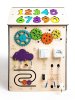 BusyPlay Бизидом Большой Домик 40х55х40см
