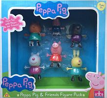 игрушка Игровой набор «Пеппа и друзья» 6 фигурок