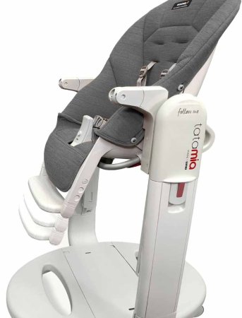 Peg-Perego Стульчик для кормления Tatamia Follow Me / цвет Wonder Grey New (серый)
