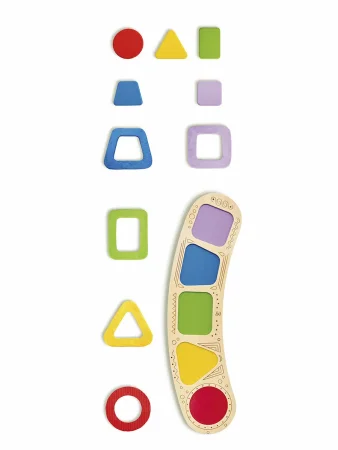 Hape Развивающая игрушка "Цвета и формы" Сортер Монтессори 