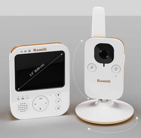 Ramili Baby Видеоняня RV200TR с креплением для камеры