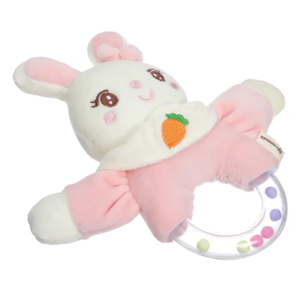 Крошка Я Мягкая погремушка «Милая зайка», от 3 мес.арт.9900338