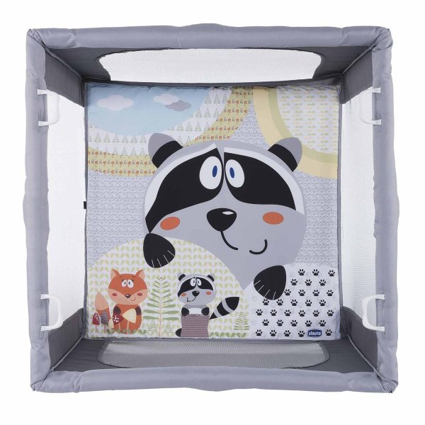 детские Chicco Манеж детский Open Box Honey Bear, цвет / серый