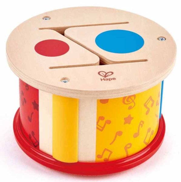 Hape Музыкальная игрушка Двухсторонний барабан
