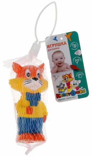Капитошка Игрушка для ванны «Кот Леопольд»