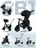 (м)Велос.трехкол.Qplay SPRINTER S MAX Black (Lux/Black) (black)