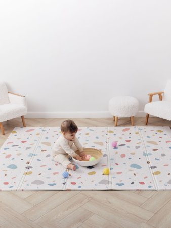 (м)Складной коврик Soft Floor (Софт Флур)  (terrazzo)