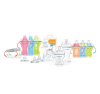 BabyOno Соска Natural Nursing медленный поток антиколиковая S, 2 штуки