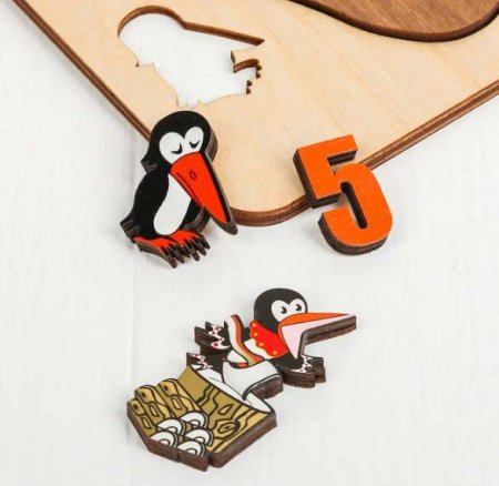 Нескучные игры Развивающая доска "Сорока-белобока"