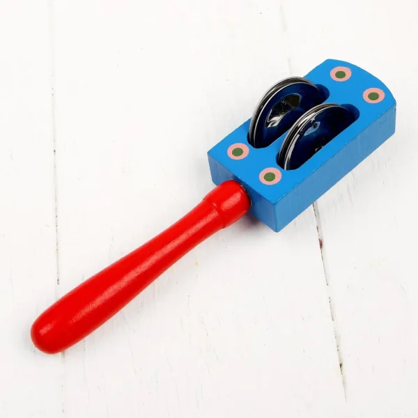 Лесная мастерская Погремушка малая с бубенцами / цвет в ассортименте