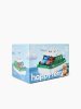 Игрушечный паром Happy Baby HAPPY FERRY, для ванной и бассейна, в комплекте: кораблик, 4 машинки, 2 человечка