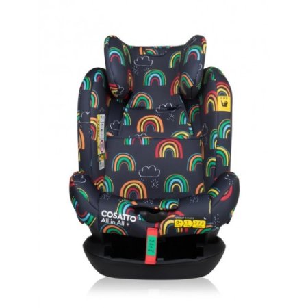 Cosatto Удерживающие устройство для детей All in All Plus (Disco Rainbow), 0-36 кг, Isofix
