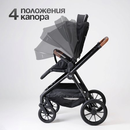 (Т) Коляска 3в1 Bambini Moretti Travel  (Black)