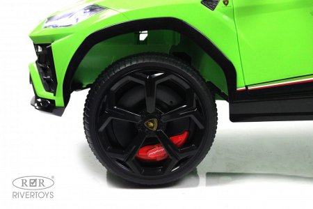 *(н/м)E777EE Электромобиль Lamborghini Urus  (Зеленый)