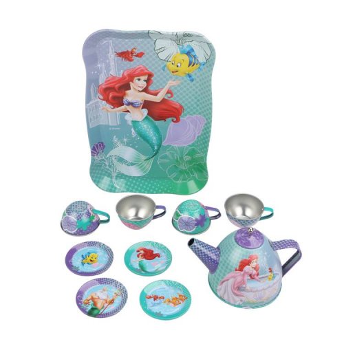 Набор чайной посуды Disney Принцесса "Ариэль" 11 предметов в чемоданчике