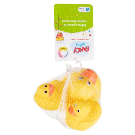 Fancy Baby Игрушка для ванны уточка с утятами / цвет желтый