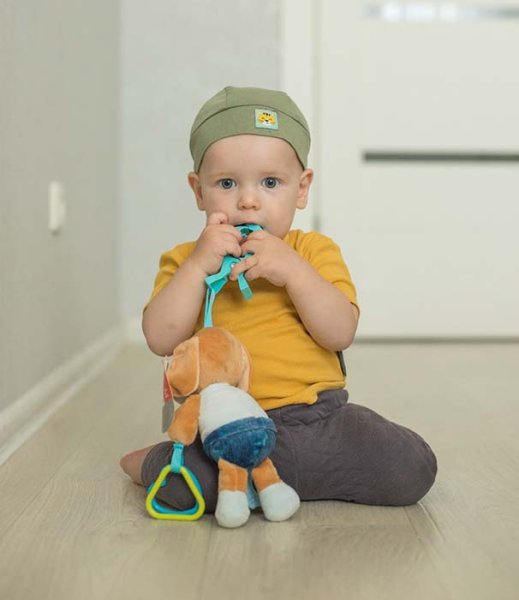 Крошка Я Подвеска- погремушка «Щенок Маф»