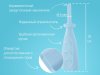 Roxy Kids Трубка газоотводная для новорожденных / цвет голубой, дизайн "дуги"