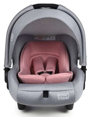 Smart Travel Автокресло First Lux (0-13 кг) / цвет Light grey (светло-серый)